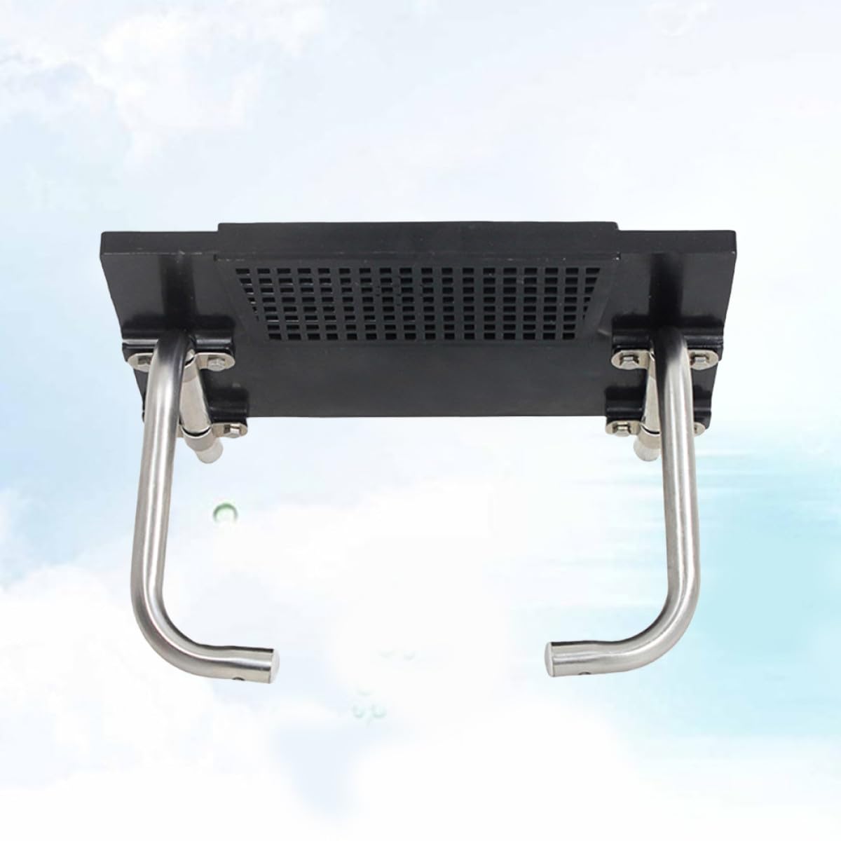 Happyyami Schlauchboot Zubehör Motorhalterung für Kajak und Aufblasbare Boote aus Metall Einfach zu Montieren für Marineangeln Horizontaler oder Vertikaler Oberfläche
