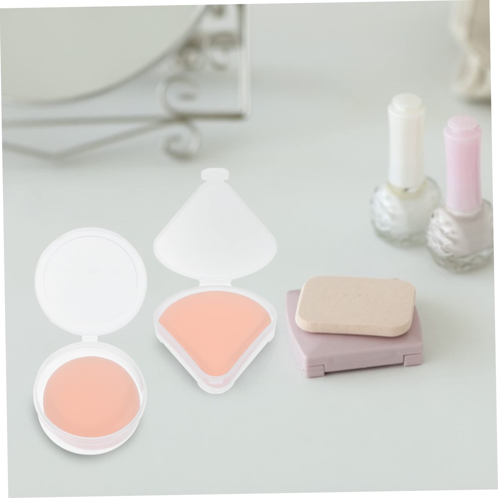 16 Pz Piumino Da Cipria Spugne Piumini Da Cipria Fatti in Casa Forniture Cosmetiche Accessori Per Il Trucco Soffi Morbidi Ragazza Poliuretano Idrofilo Così Morbido Crema Cosmetica