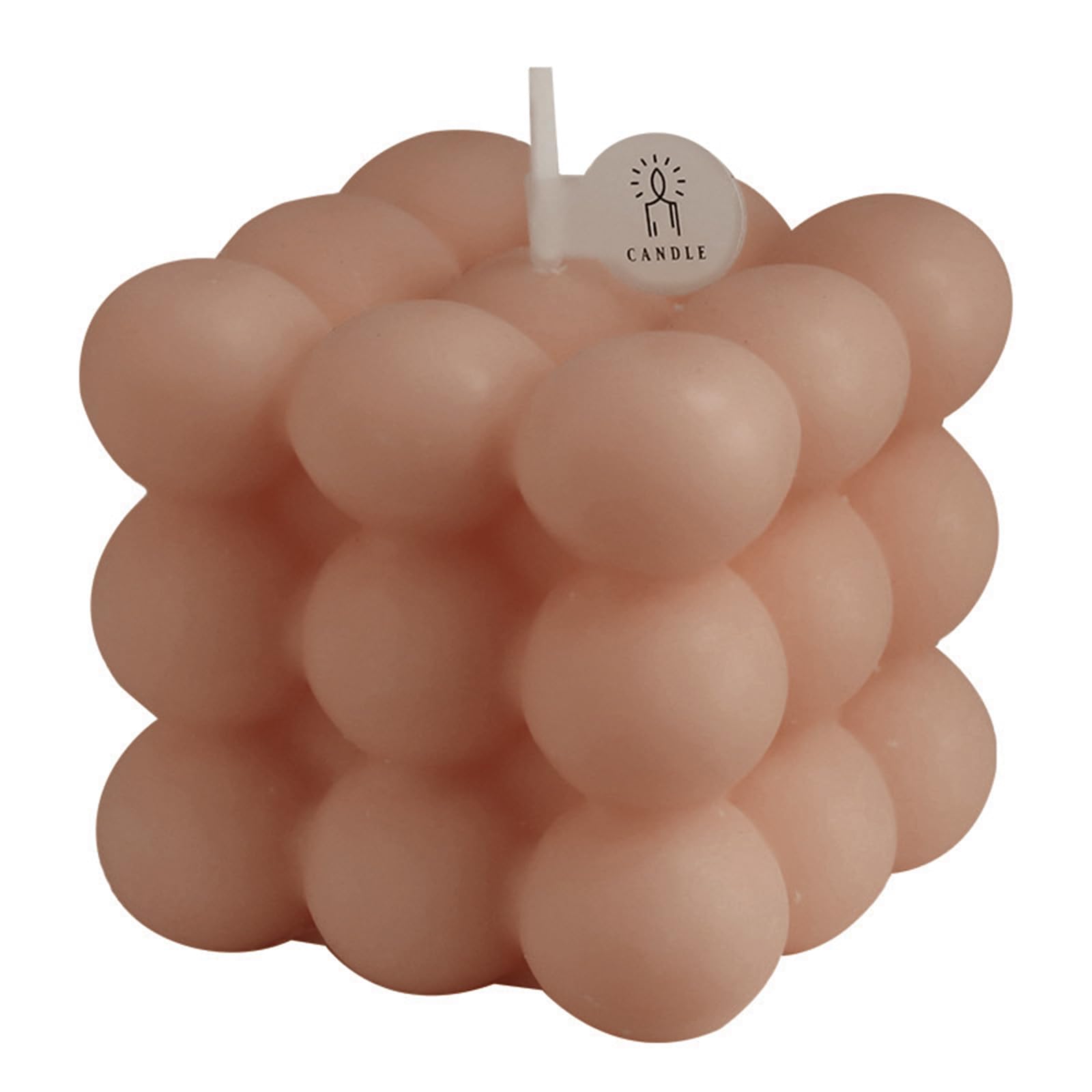 XPBEW Cube Shaped Scented Big Cube Bubble Soy Wax with Elegant Fragrant