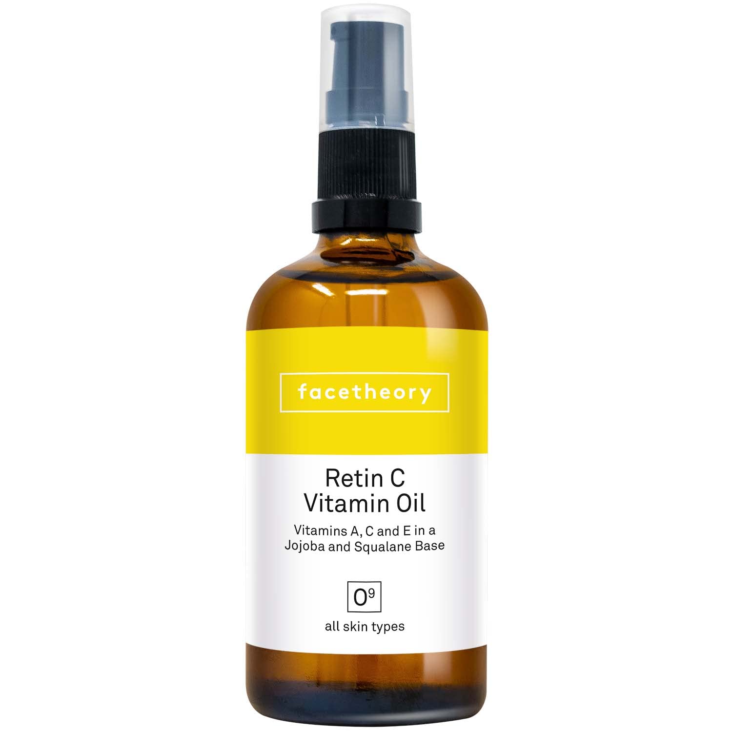 Facetheory RetinC Vitamin Treatment Oil O9 With Retinol Ester, Vitamin C and Vitamin E