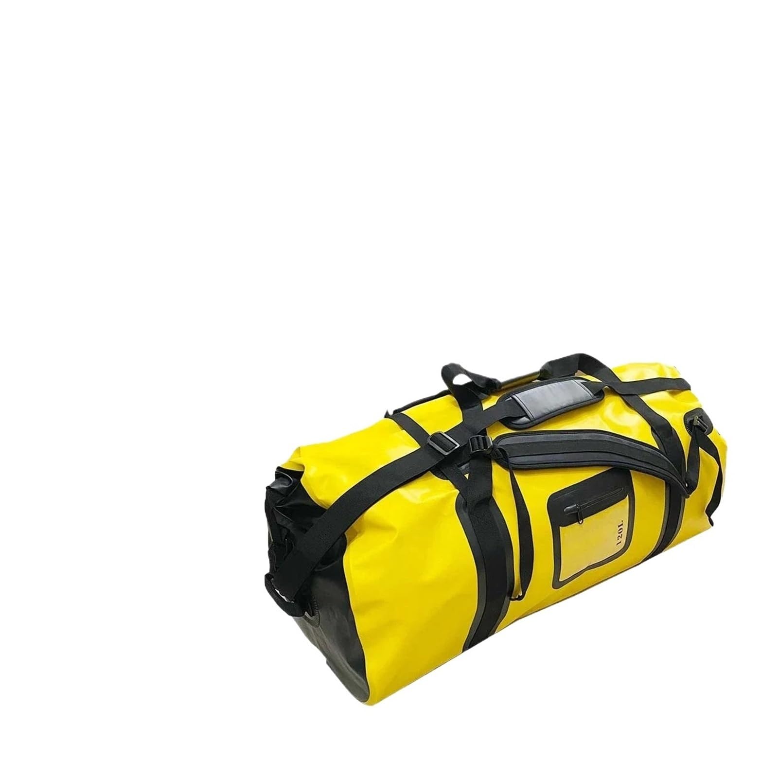 Bolsa Trasera Impermeable para Motocicleta, Ideal para Viajes Y Actividades Al Aire Libre. Enrollable De 20/66/100 L. Mochila Viaje(120L Yellow)