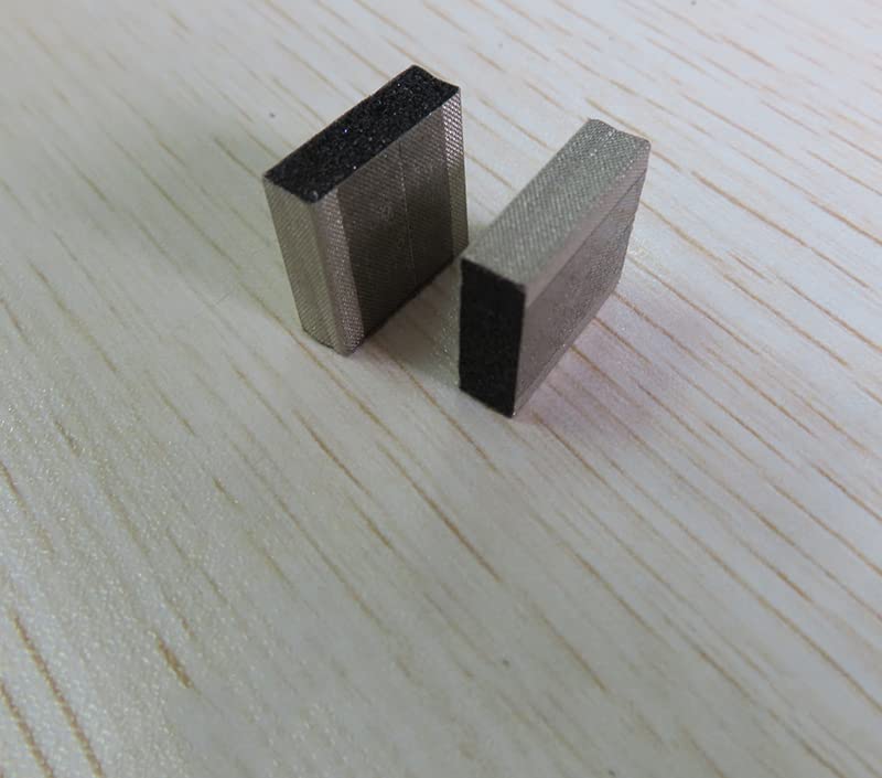 1PCS conductive cloth conductive sponge conductive foam 10 * 10/15 * 10mm single-sided adhesive backed buffer electromagnetic wave shielding (10 * 10 * 8mm/k)