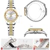 Watches for Women, Small Gold Womens Watches, Stainless Steel Ladies Wrist Watches, Waterproof Analog Watch with Luminous and Japanese Quartz Movement, Dainty Dress Watch, Gifts for Women
