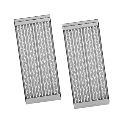 BBQration 18 7/16" Stamped Stainless Steel Emitter Kit for Charbroil Commercial Series Tru-Infrared 463246909 463246910 463273614 463241013, Cooking Grid Replacement Parts for 463243911 463243812