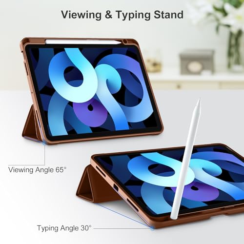 Image of Akkerds for iPad Air 11 Inch Case M4 /M3 /M2, Air 5th /4th Gen 10.9, Brown
