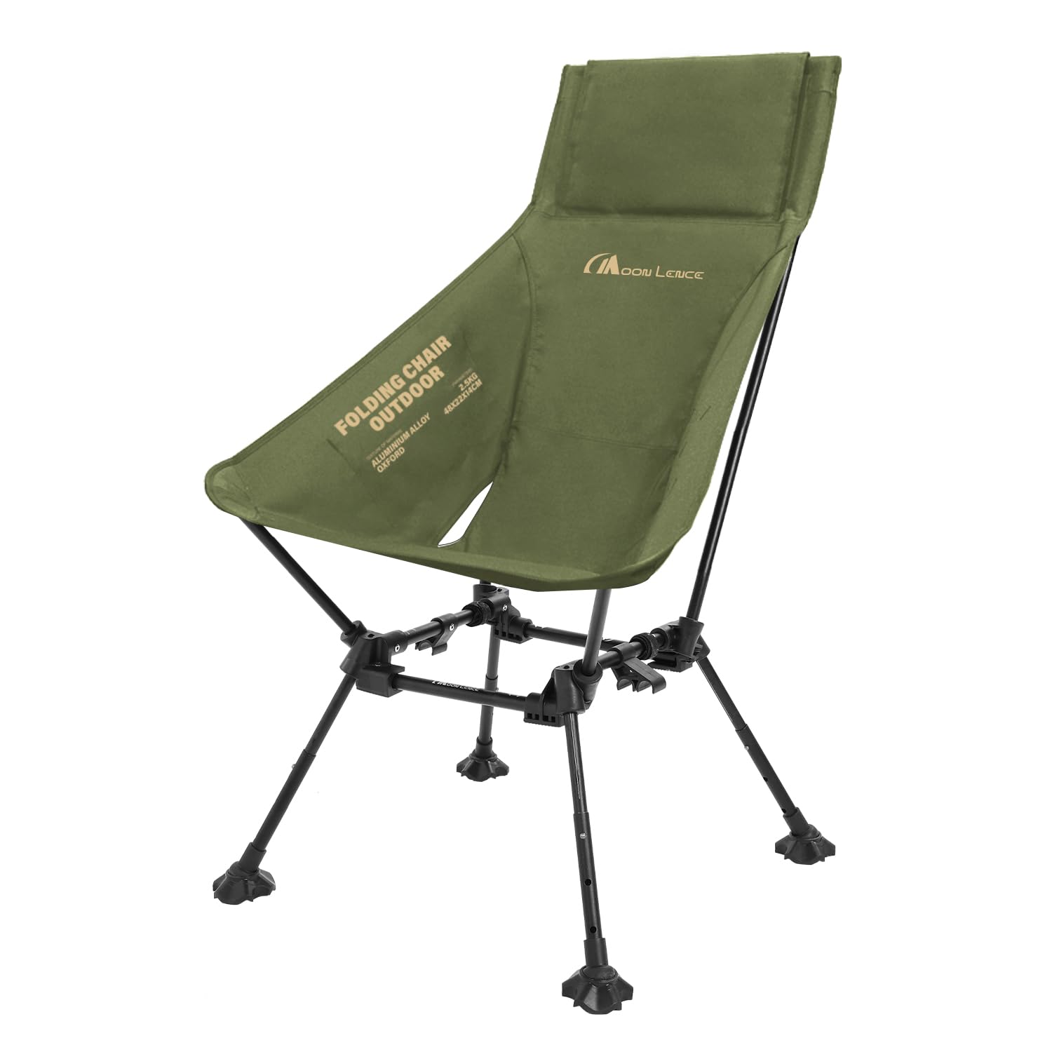 Amazon.co.jp: MOON LENCE アウトドア チェア ハイバック 超