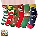 Produktbild Arcwares Weihnachtssocken Geschenkset Flauschige weihnachtssocken kuschelsocken hausschuhsocken plüschsocken weihnachten kinder damen
