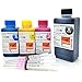 Produktbild BLUE SWAN 550ml Nachfülltinte passend für HP 62,HP 62XL Kompatibel mit HP OfficeJet 200, 250,5740, 5742,HP Envy 5540,5640,7640,5640, 5540, 7640, 5548 5646