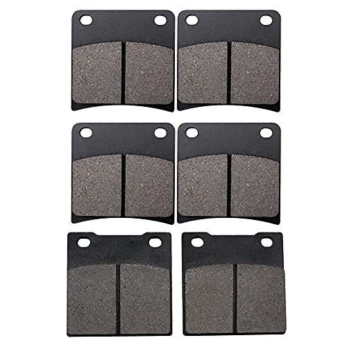 Yerbay Bremsbeläge Vorne/Hinten für SUZUKI GSX 600 750 F Katana 1988-1997/ GSX 400 F 1988-1990