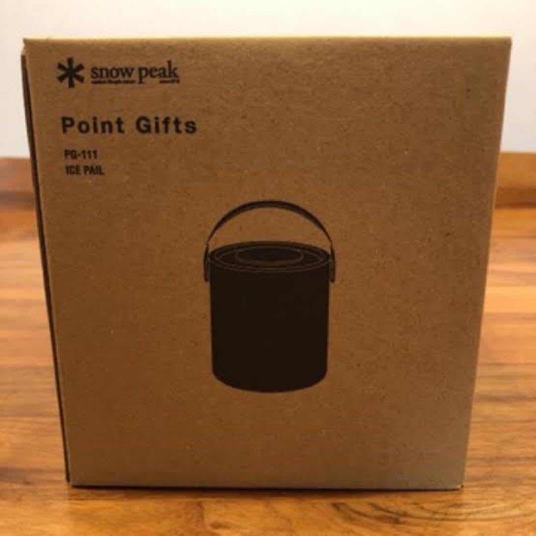 snow peak スノーピーク アイスペール ポイントギフト