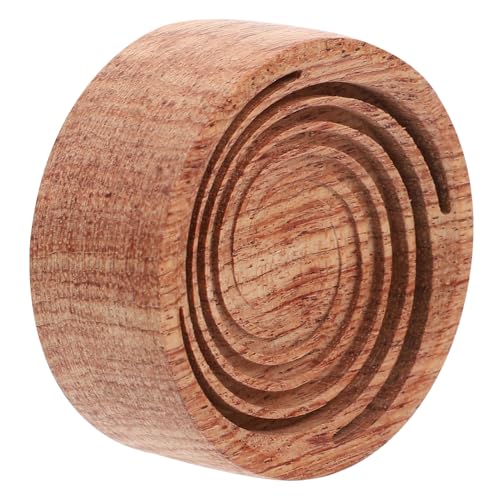 GANAZONO Difusor de Perfume para Coche de Madera Aromaterapia sin Ambientador Elegante para Interior de Vehículo Decorativo y Fácil de Usar para Familia y Amigos
