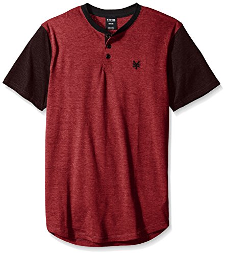 Zoo York Men's Short Sleeve Quill Henley