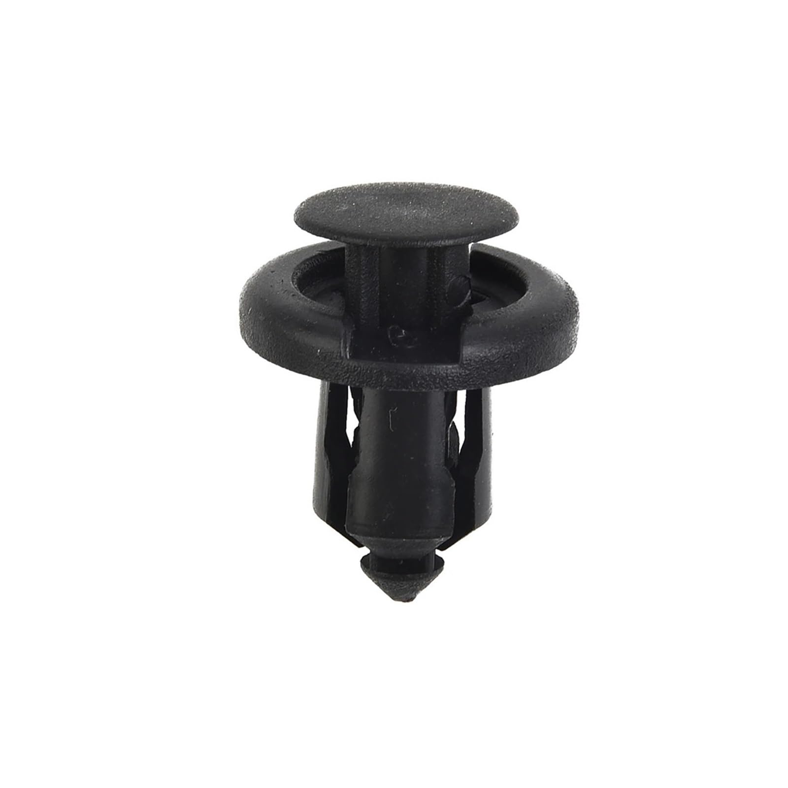 KXFVYNE 100Pcs Plastic Nylon Rivet Fasteners Bumper Clip Retainer Screw Fenders Compatible Car Front and Rear