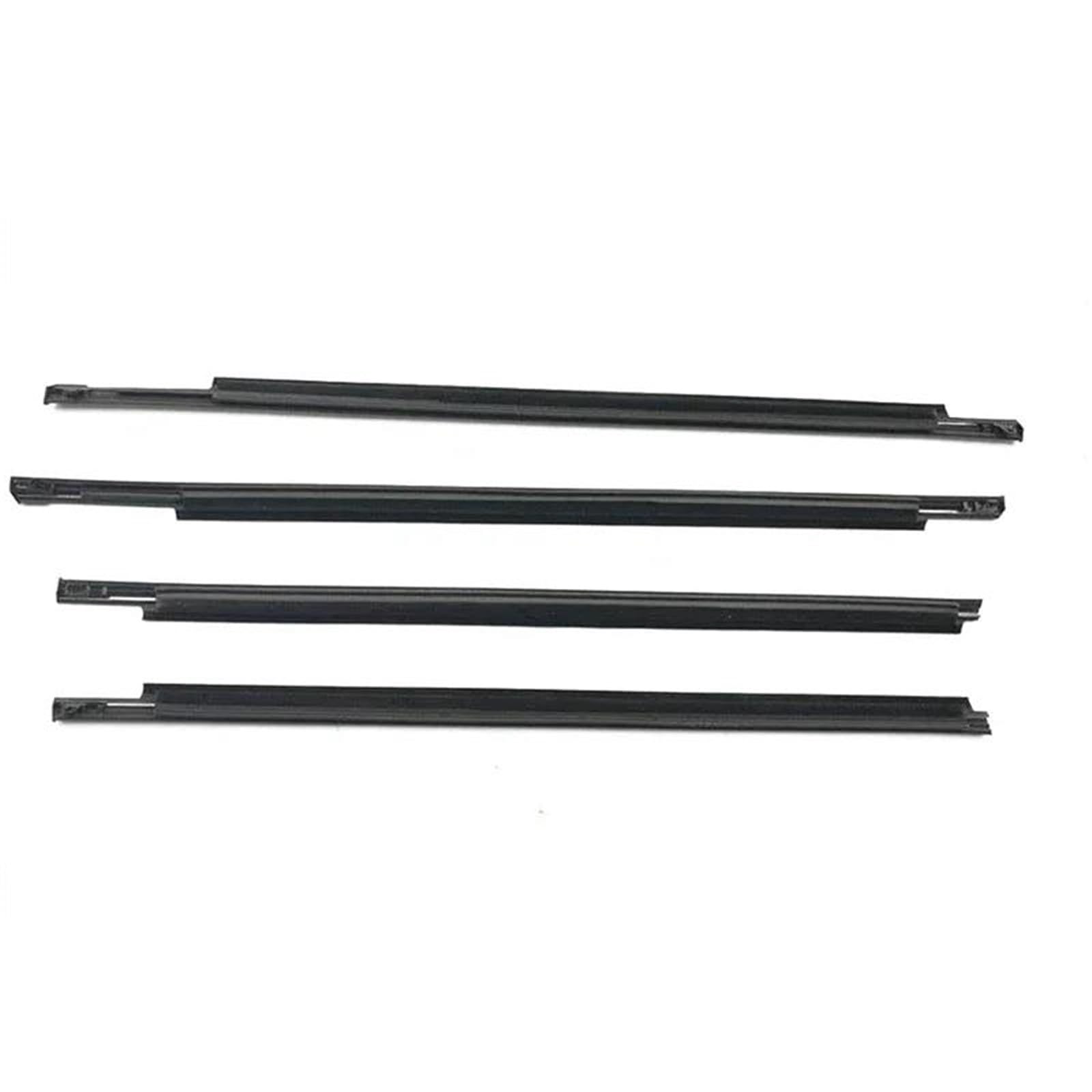 Snwdbh One Color 4Pcs Car Window Glass Sealant Strip For Toyota For Prius 2004-2009 Outer Weatherstrips Side Belt Moulding Trim Protector Exterior Belt