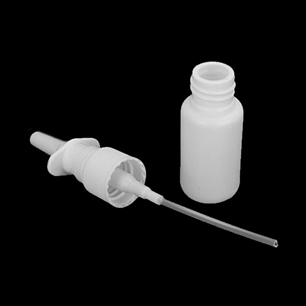 5 szt. puste butelki z rozpylaczem do nosa z tworzywa sztucznego do rozpylacza biała pojemność 20 ml