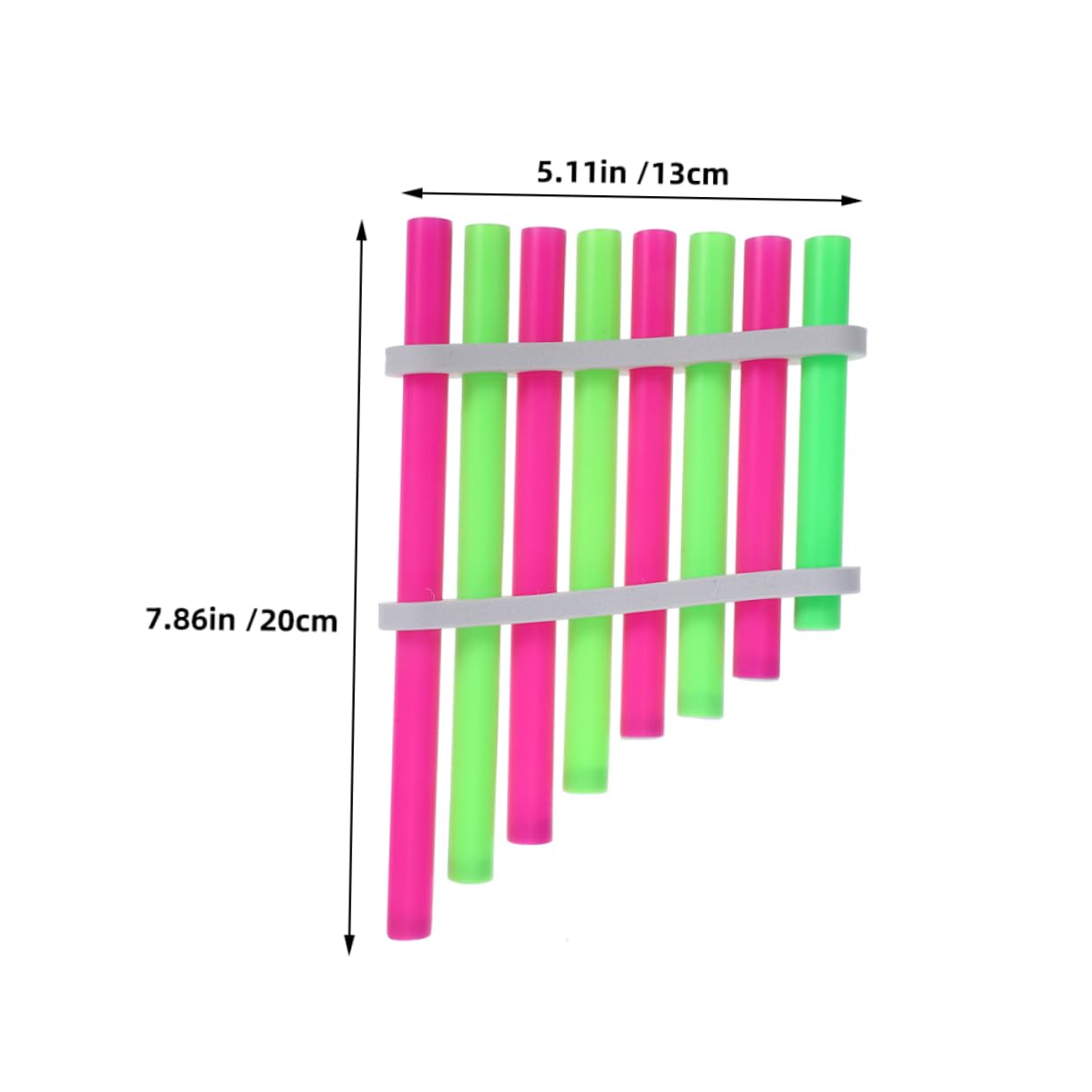 Kisangel Children's Diy Pan Pipe Kit Science Experiment Kit Mini Pan Flute Material Handmade Educational Toy