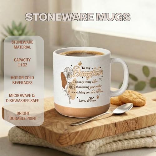 Taza de cerámica para hija, 11 oz miniatura 2