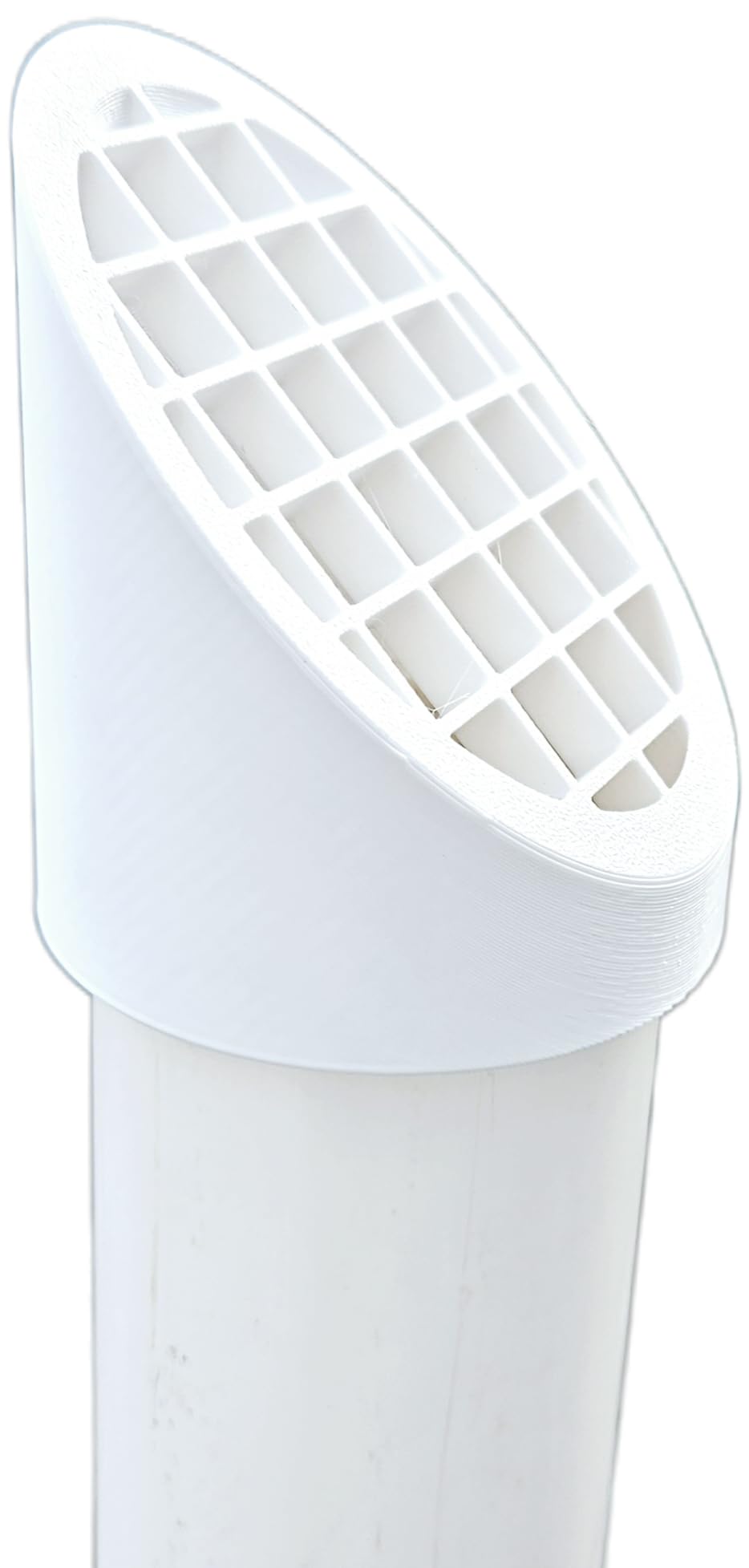Amazon.com: Angled PVC Pipe Termination Cap with Integral Screen