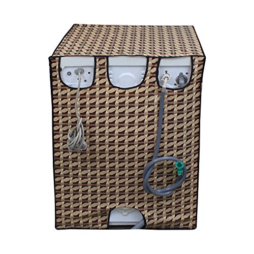 Image of Lithara Waterproof Front Load Washing Machine Cover For 7 Kg, 7.2 Kg, 7.5 Kg, 8 Kg (Design 06)
