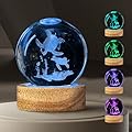 DCORIUNTG 3D Sea Turtle Crystal Ball Night Light with 16 Color, 60mm Sea Turtle Figurine Glass Lamps with Remote Unique Turtle Room Table Decor Birthday Christmas Gifts for Boys Girls Friends