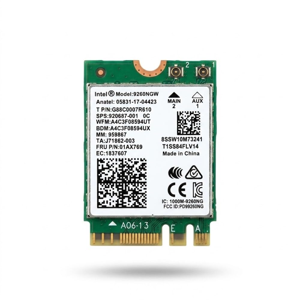 Intel Wireless-AC 9260 Dual Band M.2 WiFi & Bluetooth 5.0 Card-image-7