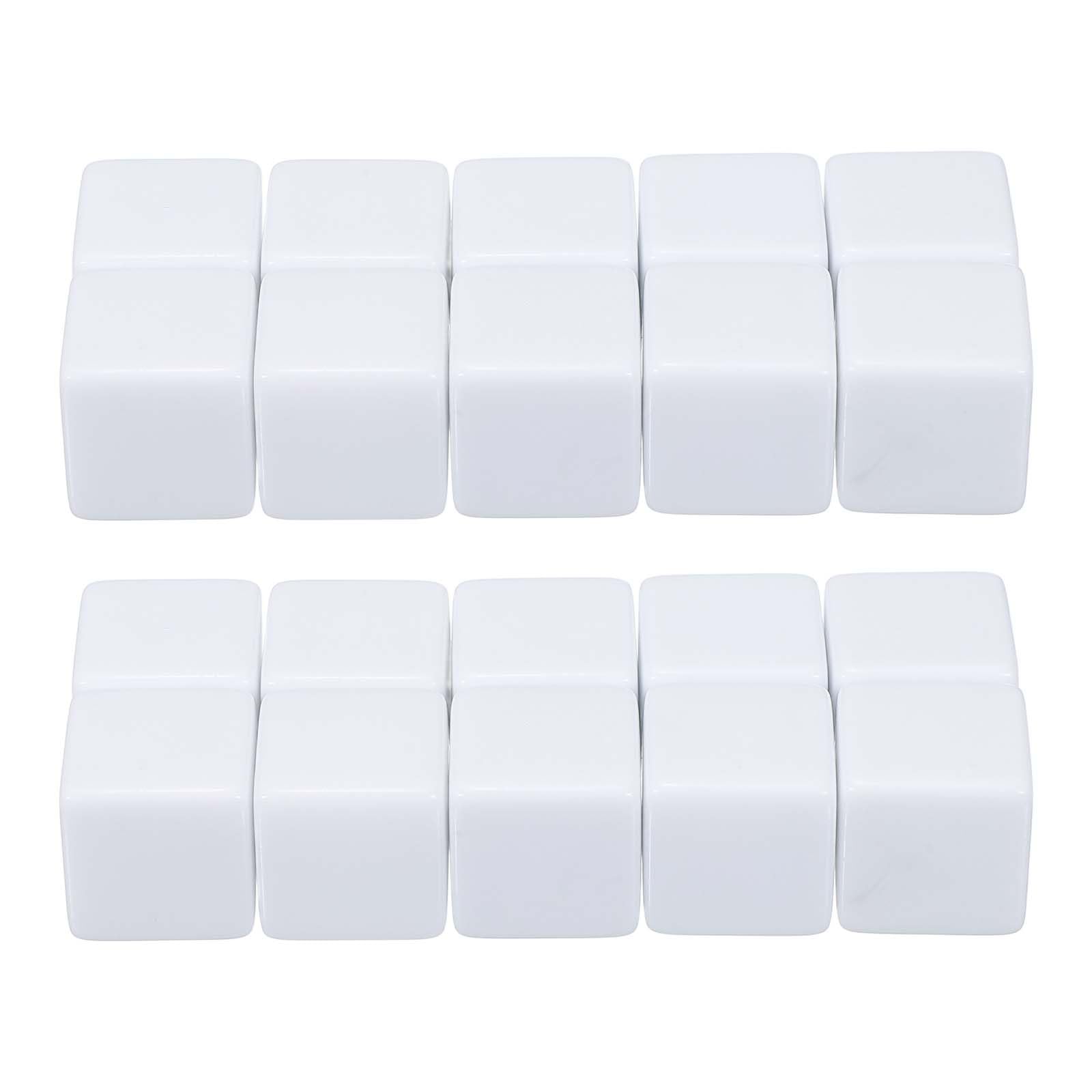 PATIKIL 20 mm Acrylic Dice Blank