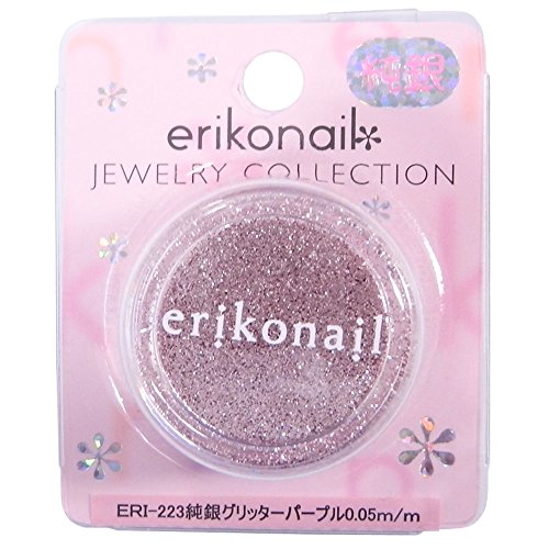 ビューティーネイラー ネイルアートパーツ えり子ネイルジュエリーコレクション ERI-223 純銀グリッター パー