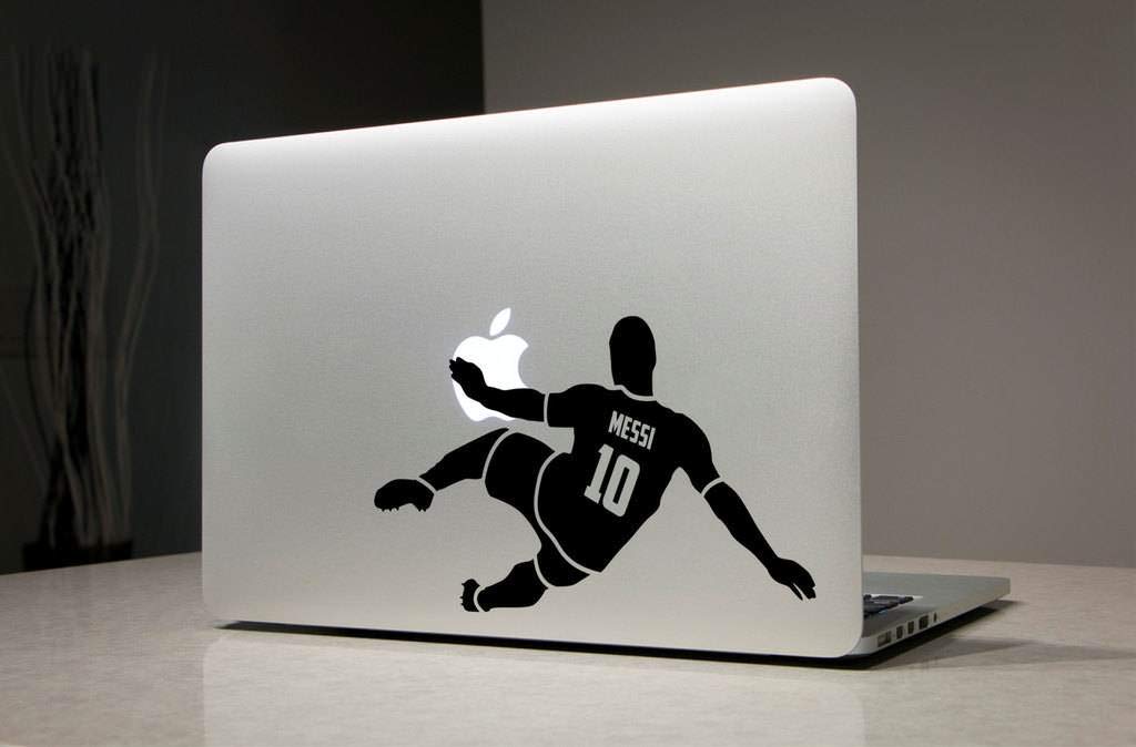 KaaHego Skin Sticker Decal Laptop Messi Laptop Vinyl for All Laptop (Black) (B07H8L1MNQ) Amazon Price History, Amazon Price Tracker