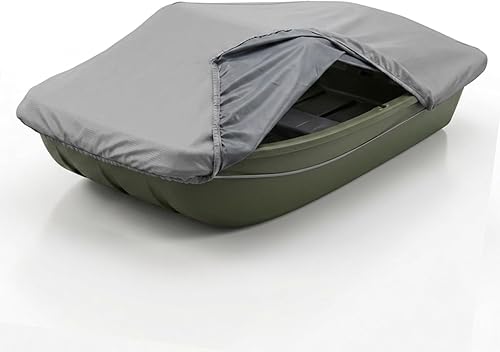 Heavy Duty Waterproof 900D Pedal Boat Cover for 3-5 Person Pedal Boats, Elastic 