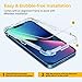 UNBREAKcable Shatterproof Tempered Glass Screen Protector for iPhone 13 Mini [3-Pack] [99.99% HD Clear] [Easy Installation Frame] [9H Hardness] [Bubble Free] for Apple 13 Mini 5.4''