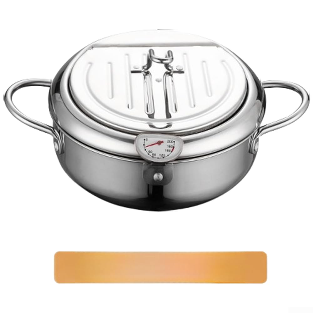 Friteuse en acier inoxydable pour réussir vos tempuras et frites maison en famille