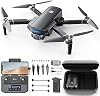 Dron GPS Holy Stone con cámara 4K UHD para adultos principiantes; HS360S 249g plegable FPV RC quadcopter con alcance de control de 10000 pies, motor sin escobillas, Sígueme, retorno inteligente, transmisión 5G 2
