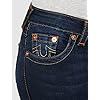 True-Religion-Womens-Jennie-Mid-Rise-Curvy-Fit-Skinny-Ankle-Jean True Religion Women's Jennie Mid Rise Curvy Fit Skinny Ankle Jean, Indigo Upgrade, 27