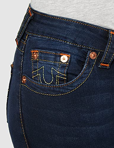 True Religion Women's Jennie Mid Rise Curvy Fit Skinny Ankle Jean3
