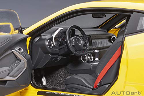 Autoart Chevrolet Camaro ZL1 Bright Yellow 1/18 miniatura 3