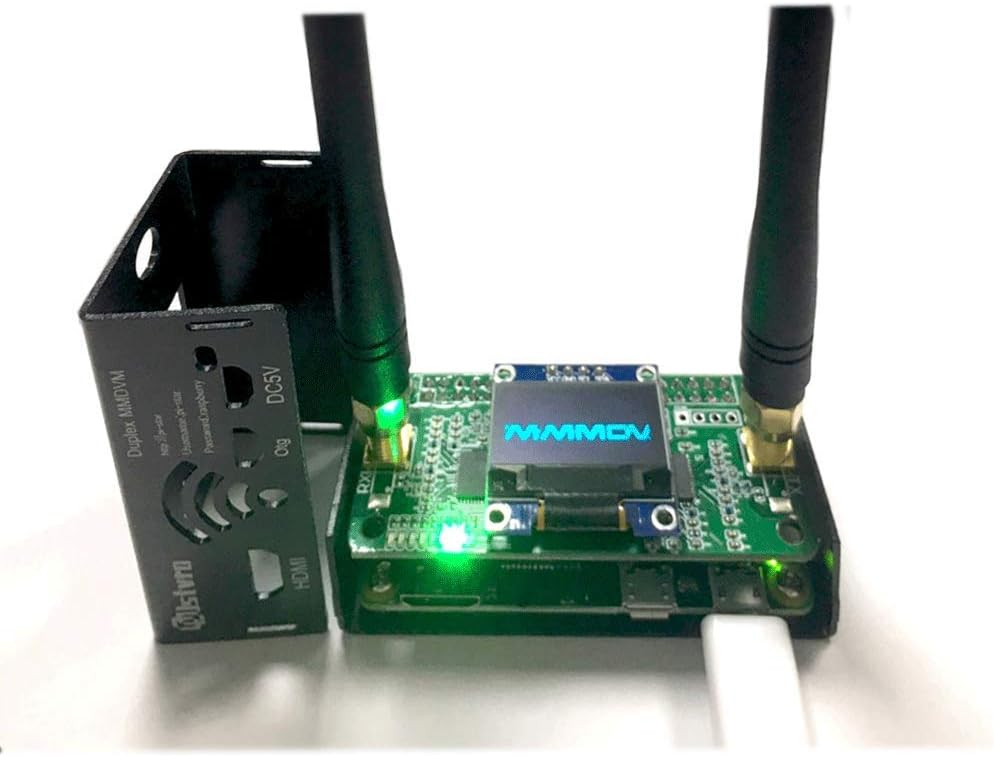 Promo Discount Up To 70% Off MMDVM Duplex Hotspot Radio Station WiFi Digital Voice Modem Support P25 DMR YSF NXDN Slot 1 + Slot 2 for Raspberry Pi Zero,with 4 Antenna,8G TF Card,0.96 OLED and Metal Housing Mounted Up To 50% OFF MMDVM Duplex Hotspot Radio Station WiFi Digital Voice Modem Support P25 DMR YSF NXDN Slot 1 + Slot 2 for Raspberry Pi Zero,with 4 Antenna,8G TF Card,0.96 OLED and Metal Housing Mounted