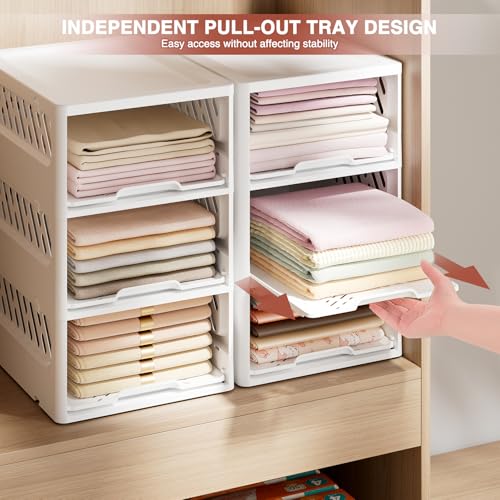Panier de rangement pliable vêtements pour optimiser les placards de chambre