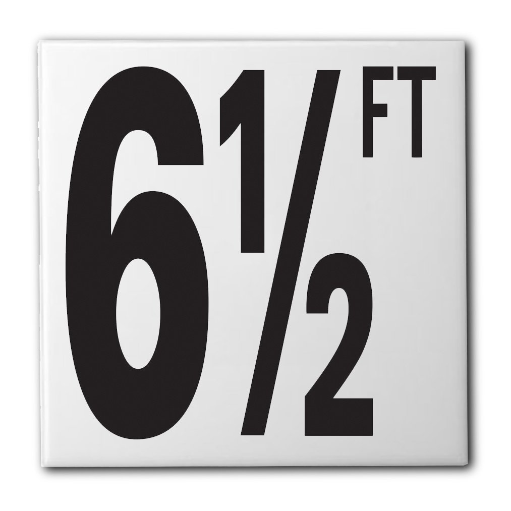 Ceramic Swimming Pool Waterline Depth Marker 