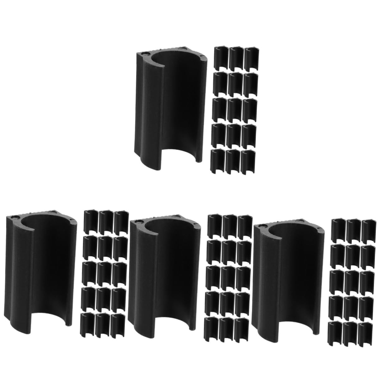 DOITOOL De Patas para Muebles Almohadillas para Patas De Muebles Fundas para Patas De Taburetes Deslizadores para Gabinetes De Patas De 30 Piezas*4