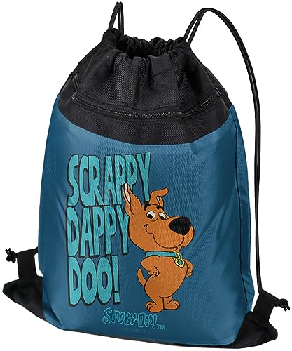 LOGOVISION Scrappy Dappy Doo Drawstring Backpack Sports Bag Sackpack 17