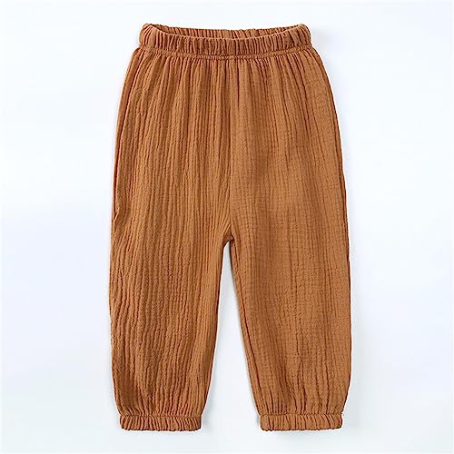 Toddler Wide Leg Pants Boys Girls Cotton Linen Sweatpants Baby Long Bloomers Harem Pants 𝐋ounge Trousers Clothes2
