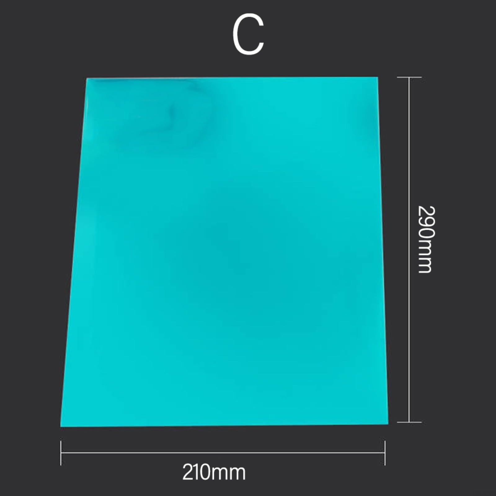 Lot de 2 films ACF Release pour imprimante 3D Photon, haute transmission UV 92 %, flexible jusqu'à 10 000 cycles, pour séries Anycubic & Photon, type A/B/C disponible (C)