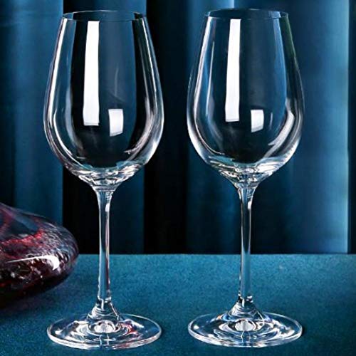 Verres à vin rouge en cristal ensemble de tasses multicolores durables - 3