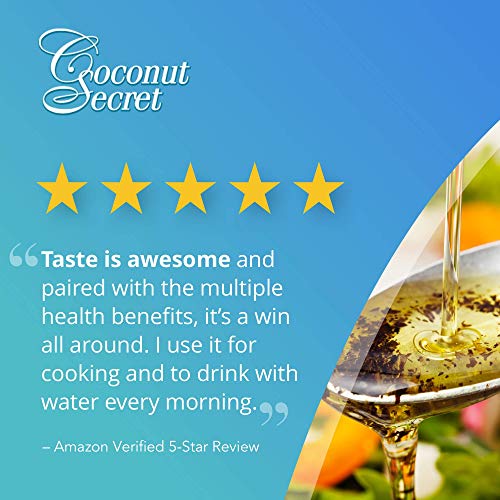 Coconut Secret Raw Coconut Vinegar - 12.7 fl oz - Rich in Vitamins & Amino Acids - Organic, Vegan, Non-GMO, Gluten-Free, Kosher - Keto, Paleo, Whole 30 - 24 Servings - Thumbnail 2