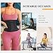 JXCTNNU Faja Reductora Adelgazante Deporte Cintura Entrenador Faja Abdomen Adjustable Lumbar Cinturón Lumbar Reductor Deportiva de Fitness Waist Trainer Mujer y Hombre (Negro Imagen de JXCTNNU Faja Reductora Adelgazante Deporte Cintura Entrenador Faja Abdomen Adjustable Lumbar Cinturón Lumbar Reductor Deportiva de Fitness Waist Trainer Mujer y Hombre (Negro