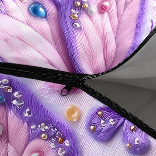 Image of QOOMO Ball Flower Camping Sleeping Bags,3 Season Warm & Cool Weather,Lightweight,Waterproof Sleeping Bags for Adults & Kids,Traveling,and Outdoors,Camping Gear Equipment