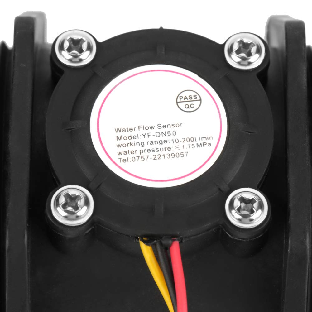 DN50 G2 T-urbine Flowmeter Water Flow Hall Sensor Medidor de Interruptor para Calentador de Agua