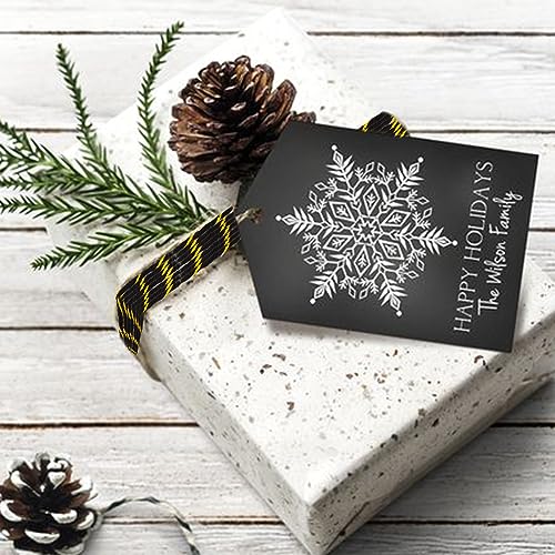 Image of jijAcraft 328Ft Twine String, 2MM Black Gold Christmas Cotton String, Bakers Cotton Twine, Heavy Duty Crafts String for Gift Wrapping, Greeting Cards, Hanging Photo (Pack of 2)