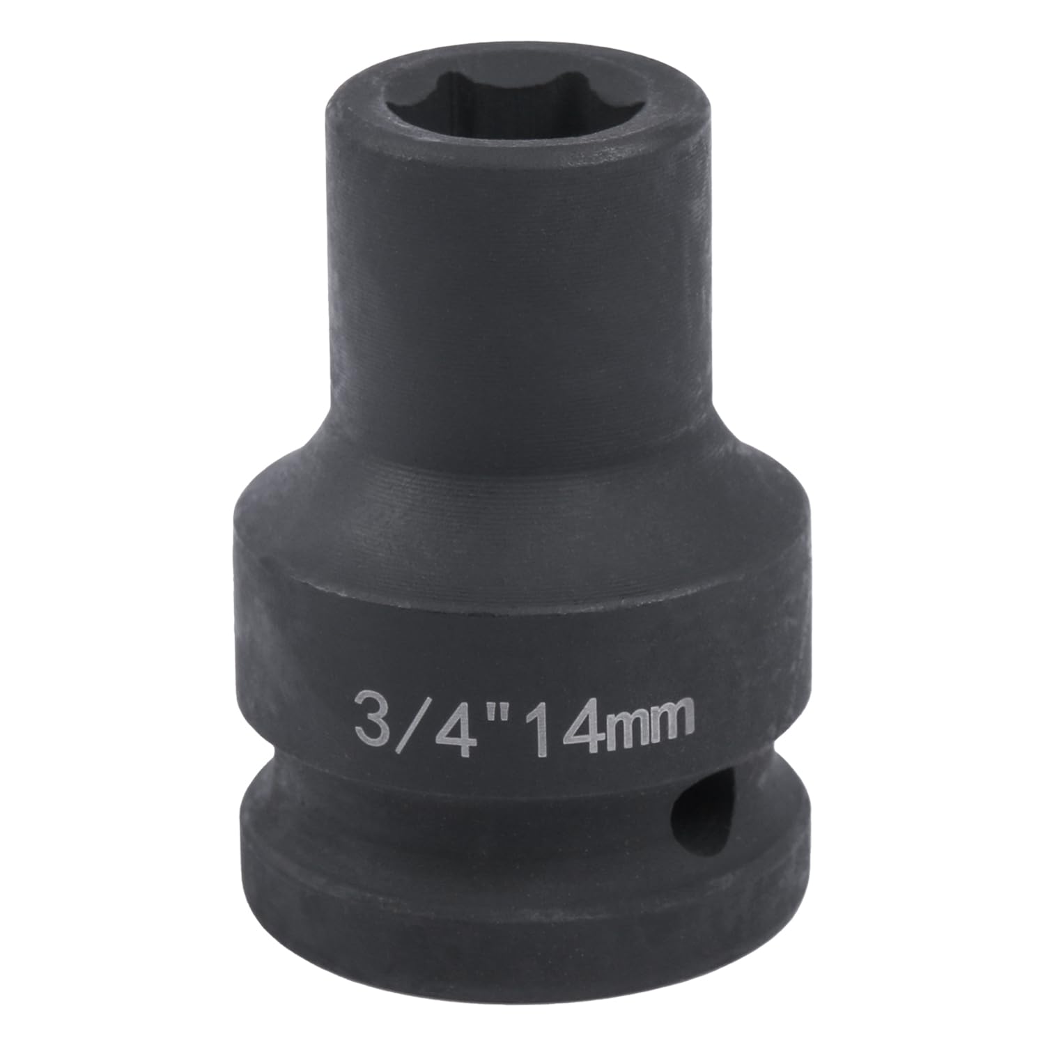 szkoo 3/4" Drive 45mm Impact Socket,6-Point Standard Impact Sockets Made with Chrome Molybdenum Alloy Steel, Metric