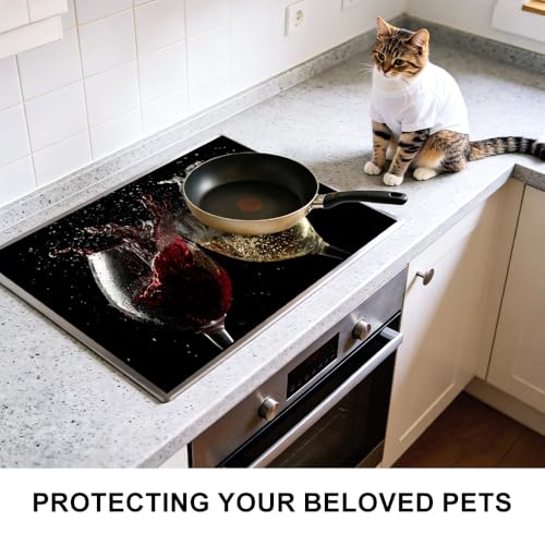 Image of Wine Stove Top Cover for Electric Stove, 28.4 x 20.5 in